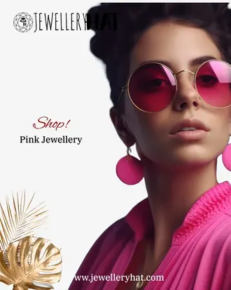 Pink Jewellery Elegant Jewellery in Pink